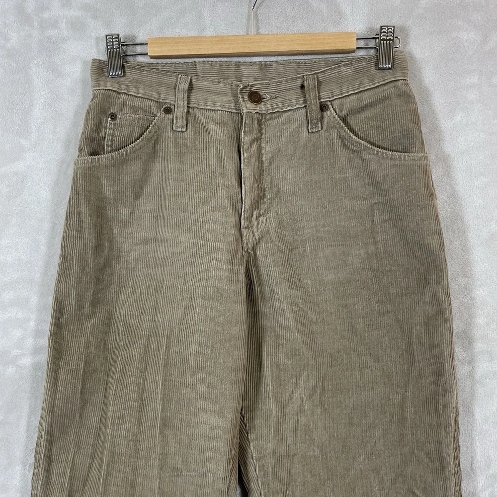 Vtg Dickies Corduroy Pants Mens 28x32 80s 90s Skater Straight Leg Retro